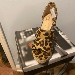 The Currington Leopard Espadrille Wedge